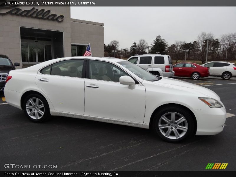 Starfire White Pearl / Cashmere 2007 Lexus ES 350