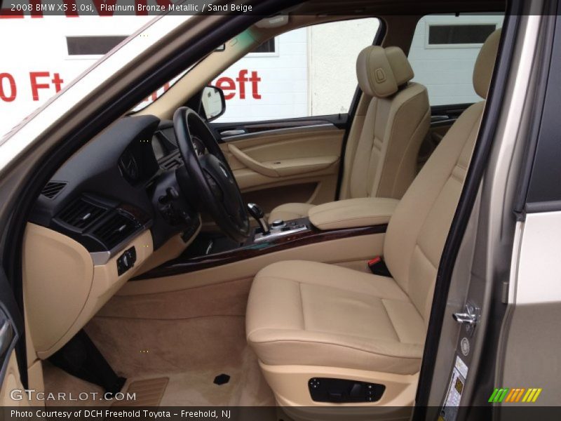 Platinum Bronze Metallic / Sand Beige 2008 BMW X5 3.0si