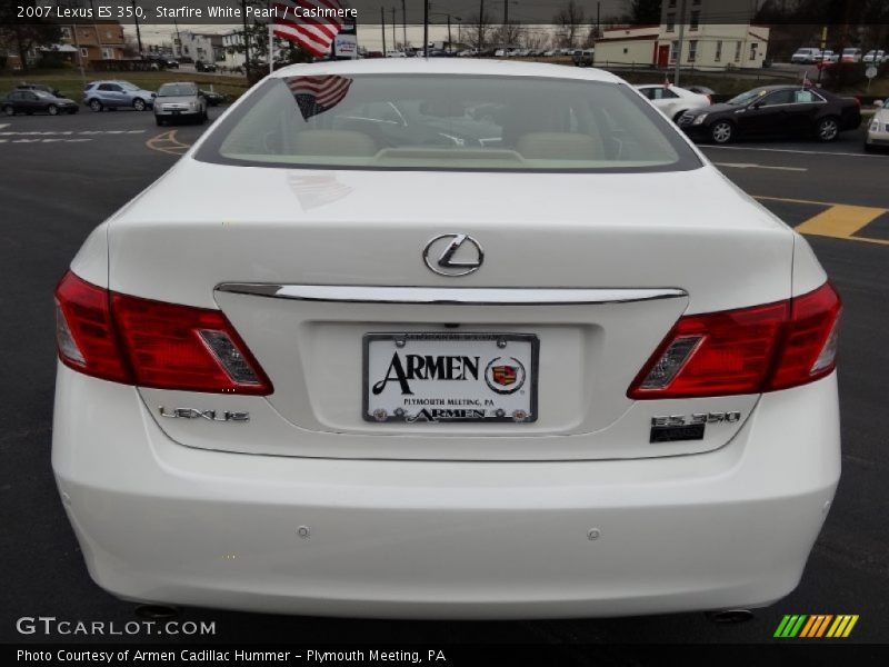 Starfire White Pearl / Cashmere 2007 Lexus ES 350