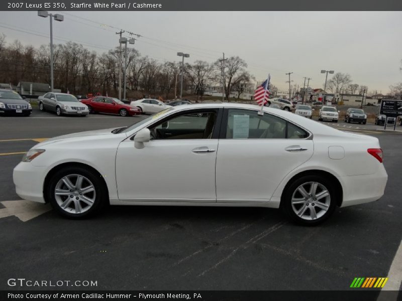 Starfire White Pearl / Cashmere 2007 Lexus ES 350