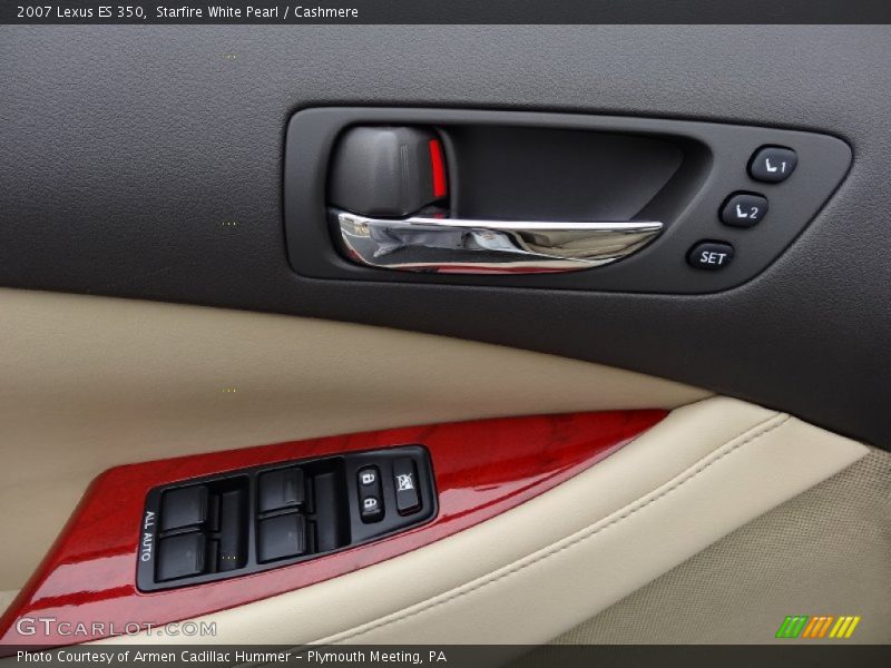 Starfire White Pearl / Cashmere 2007 Lexus ES 350