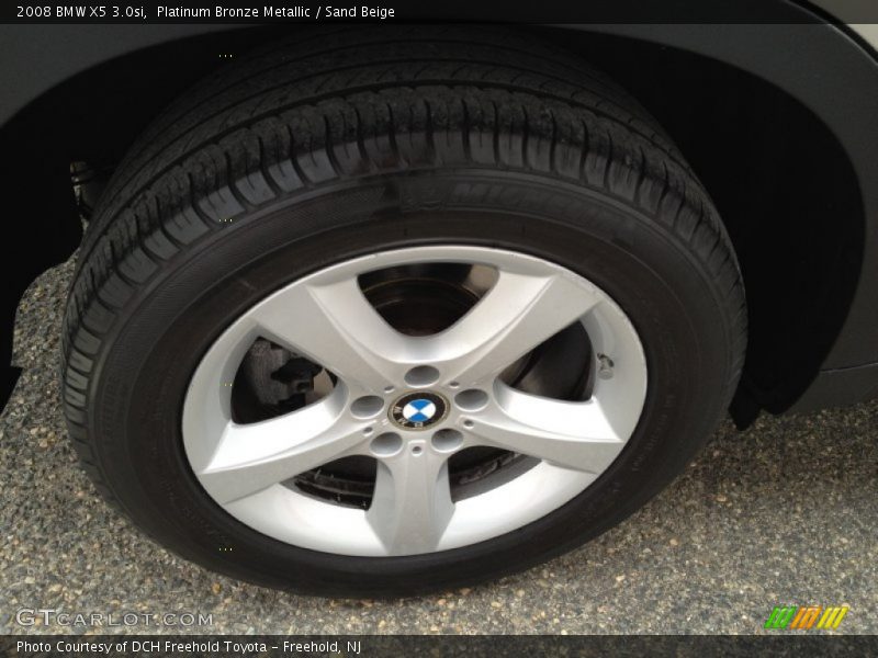 Platinum Bronze Metallic / Sand Beige 2008 BMW X5 3.0si