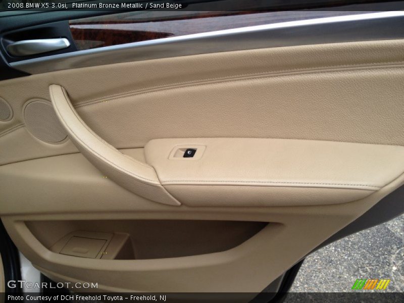 Platinum Bronze Metallic / Sand Beige 2008 BMW X5 3.0si