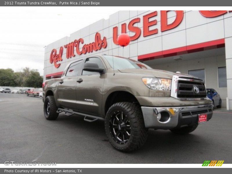 Pyrite Mica / Sand Beige 2012 Toyota Tundra CrewMax