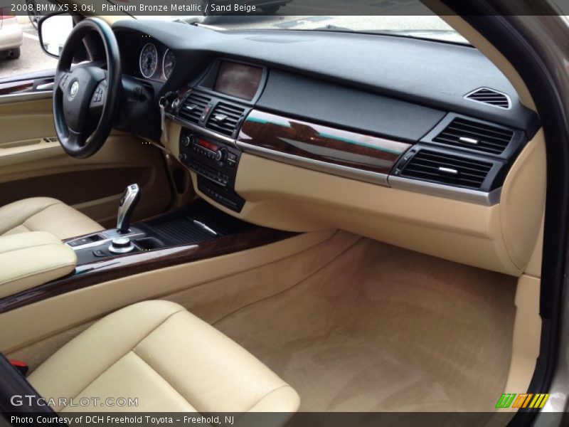 Platinum Bronze Metallic / Sand Beige 2008 BMW X5 3.0si