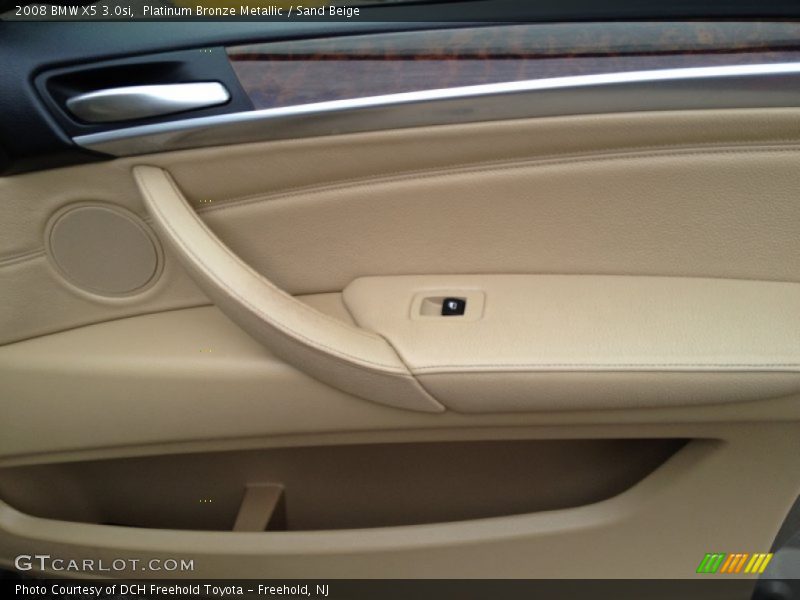 Platinum Bronze Metallic / Sand Beige 2008 BMW X5 3.0si