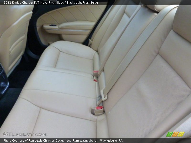 Pitch Black / Black/Light Frost Beige 2012 Dodge Charger R/T Max