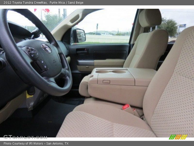 Pyrite Mica / Sand Beige 2012 Toyota Tundra CrewMax