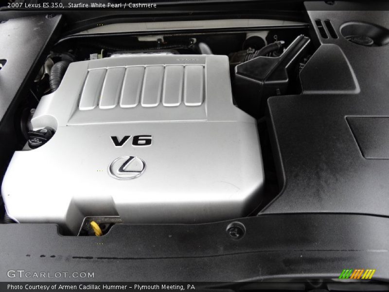 Starfire White Pearl / Cashmere 2007 Lexus ES 350