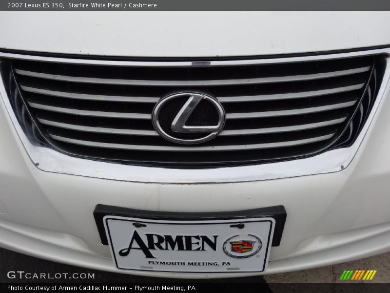 Starfire White Pearl / Cashmere 2007 Lexus ES 350