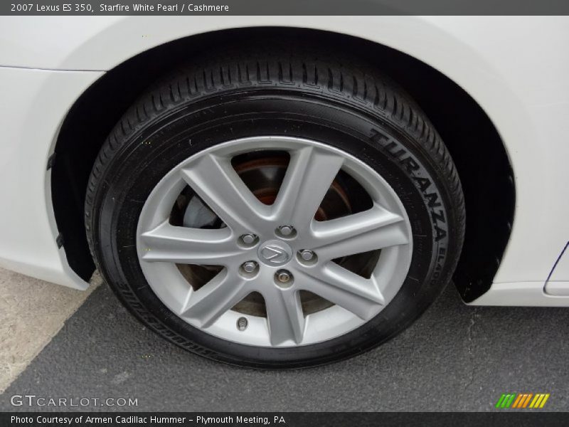 Starfire White Pearl / Cashmere 2007 Lexus ES 350