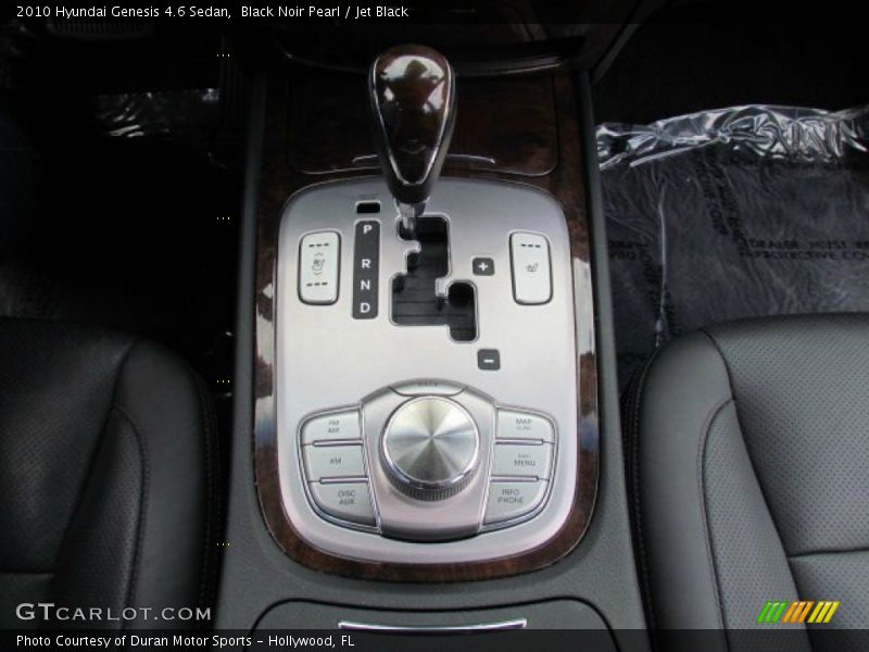 Black Noir Pearl / Jet Black 2010 Hyundai Genesis 4.6 Sedan