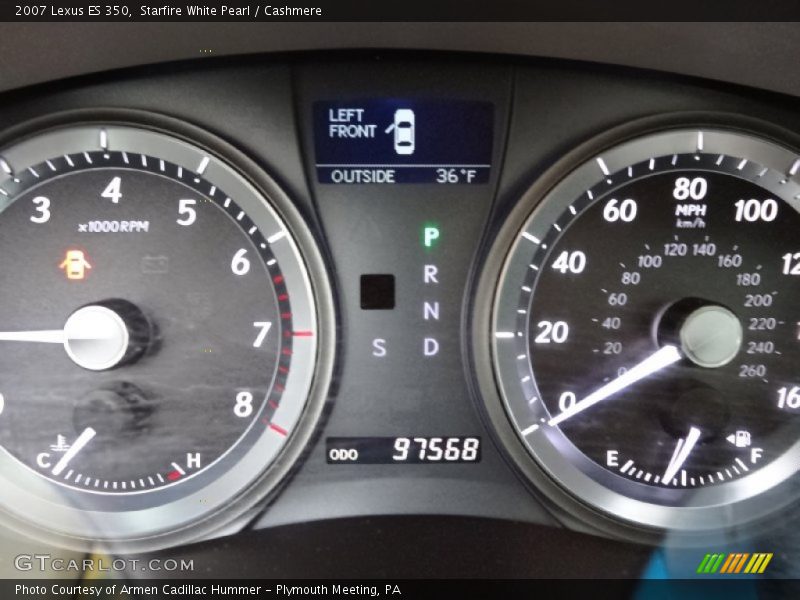 Starfire White Pearl / Cashmere 2007 Lexus ES 350