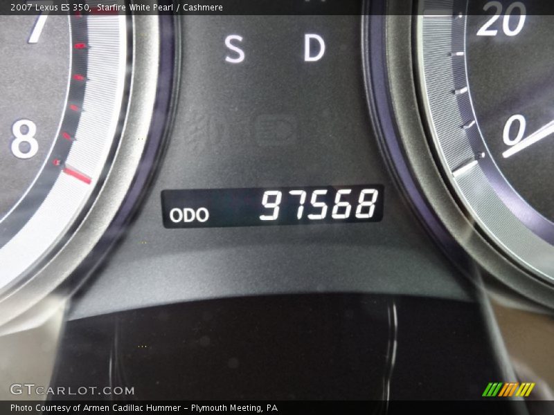 Starfire White Pearl / Cashmere 2007 Lexus ES 350