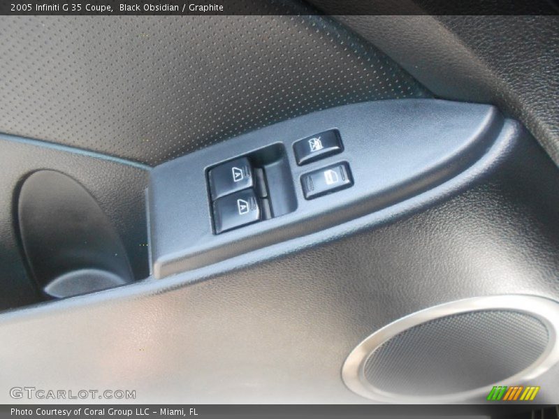 Black Obsidian / Graphite 2005 Infiniti G 35 Coupe