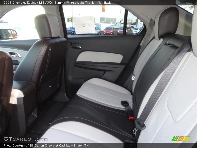Rear Seat of 2013 Equinox LTZ AWD