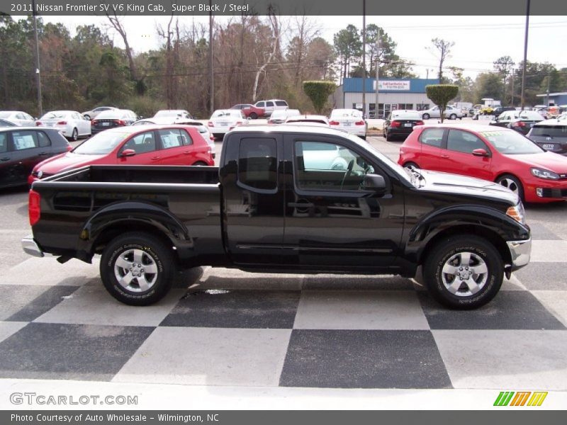 Super Black / Steel 2011 Nissan Frontier SV V6 King Cab