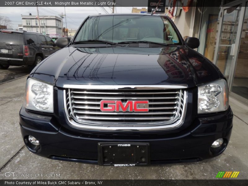 Midnight Blue Metallic / Light Gray 2007 GMC Envoy SLE 4x4