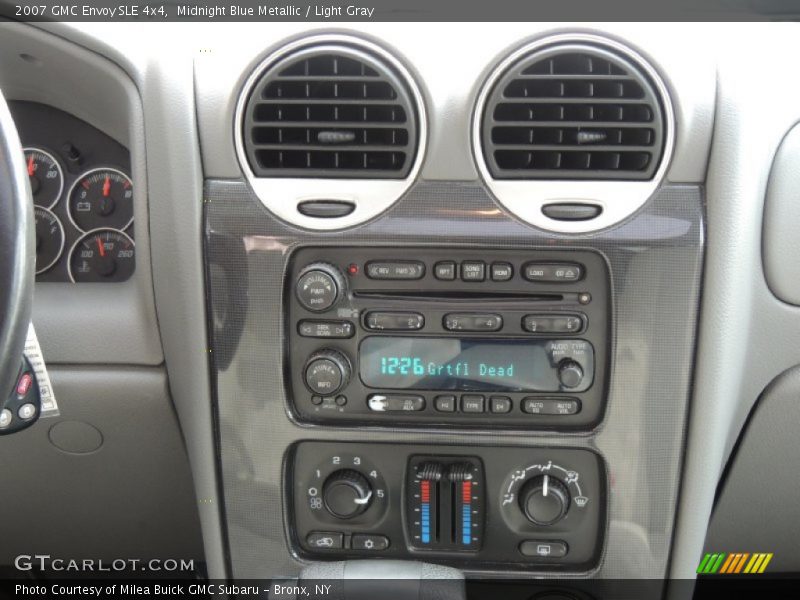 Midnight Blue Metallic / Light Gray 2007 GMC Envoy SLE 4x4