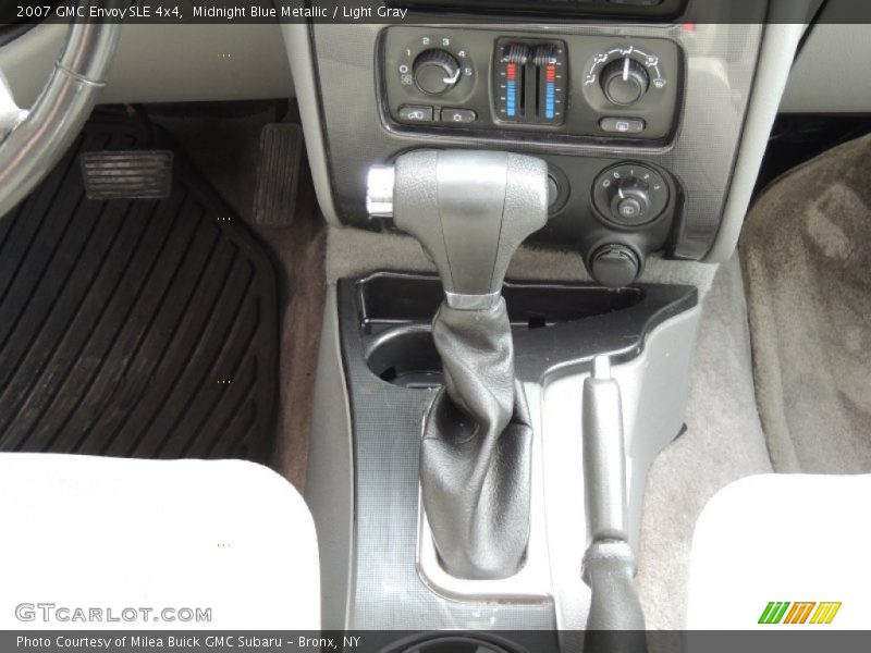 Midnight Blue Metallic / Light Gray 2007 GMC Envoy SLE 4x4