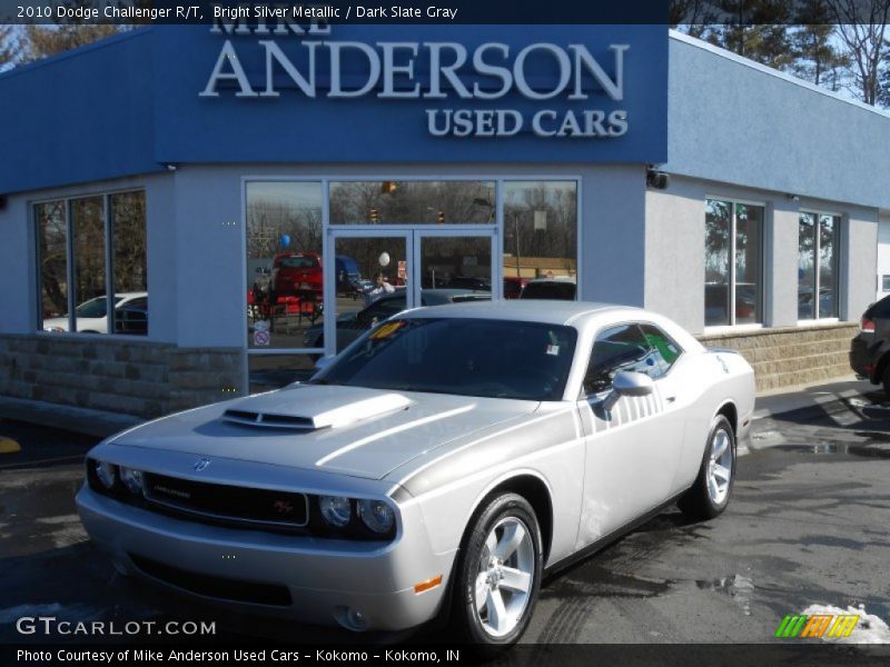 Bright Silver Metallic / Dark Slate Gray 2010 Dodge Challenger R/T