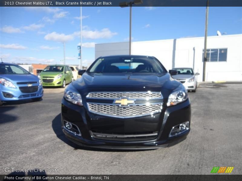 Black Granite Metallic / Jet Black 2013 Chevrolet Malibu LTZ
