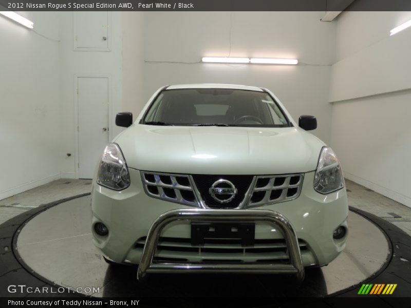 Pearl White / Black 2012 Nissan Rogue S Special Edition AWD