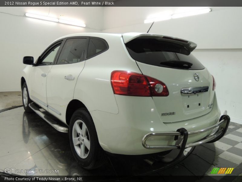 Pearl White / Black 2012 Nissan Rogue S Special Edition AWD