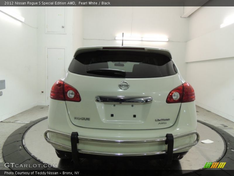 Pearl White / Black 2012 Nissan Rogue S Special Edition AWD