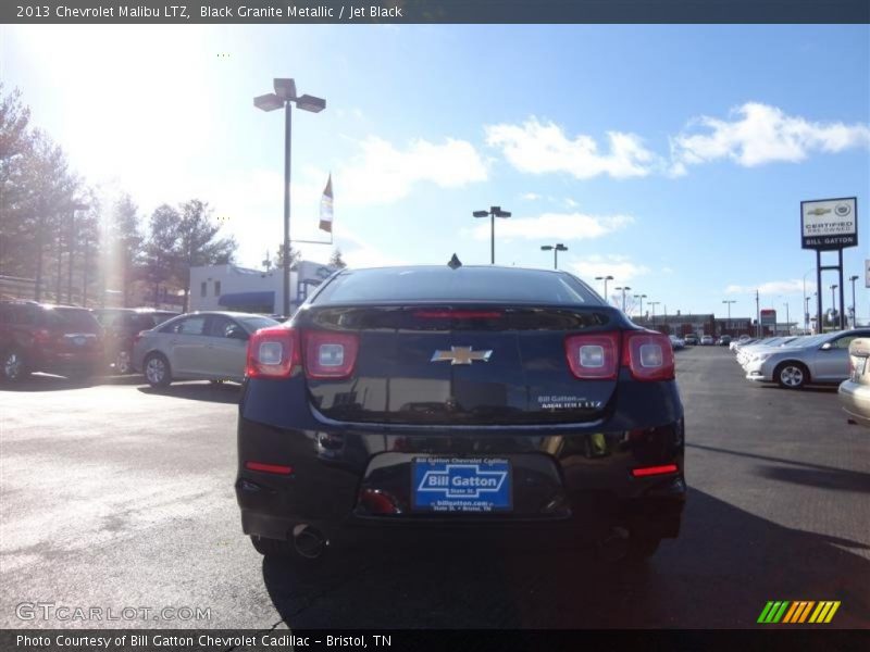 Black Granite Metallic / Jet Black 2013 Chevrolet Malibu LTZ