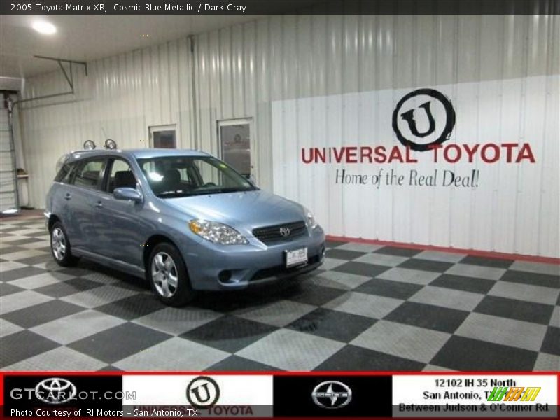 Cosmic Blue Metallic / Dark Gray 2005 Toyota Matrix XR