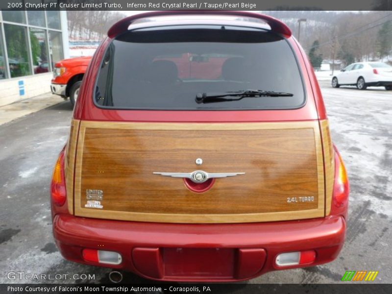 Inferno Red Crystal Pearl / Taupe/Pearl Beige 2005 Chrysler PT Cruiser Limited Turbo