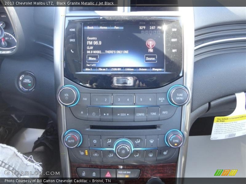 Controls of 2013 Malibu LTZ