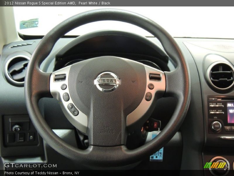  2012 Rogue S Special Edition AWD Steering Wheel