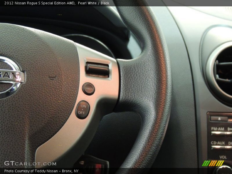 Controls of 2012 Rogue S Special Edition AWD