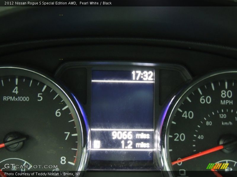 Pearl White / Black 2012 Nissan Rogue S Special Edition AWD