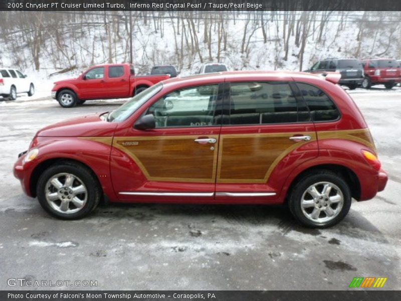  2005 PT Cruiser Limited Turbo Inferno Red Crystal Pearl