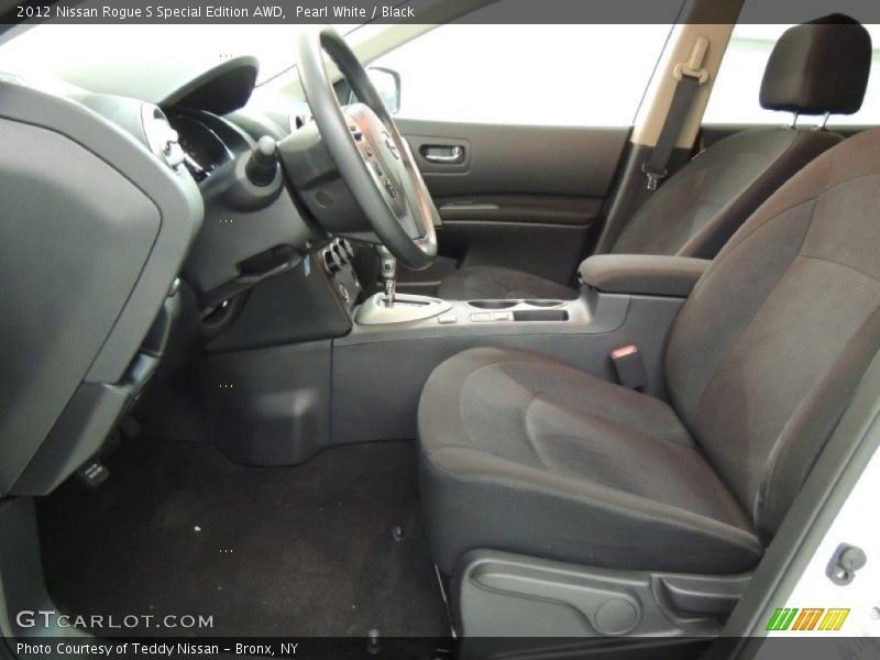 Front Seat of 2012 Rogue S Special Edition AWD