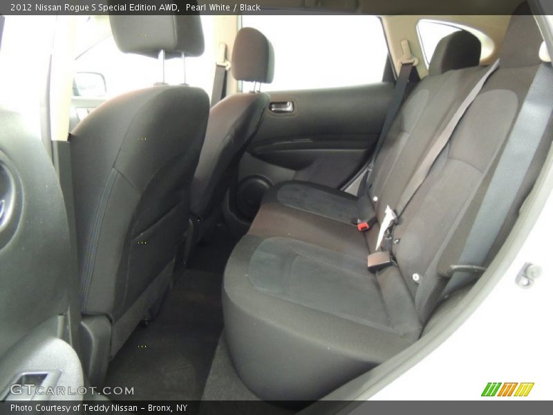 Rear Seat of 2012 Rogue S Special Edition AWD