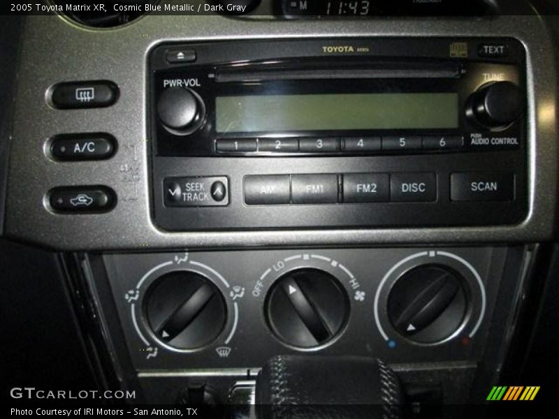 Cosmic Blue Metallic / Dark Gray 2005 Toyota Matrix XR