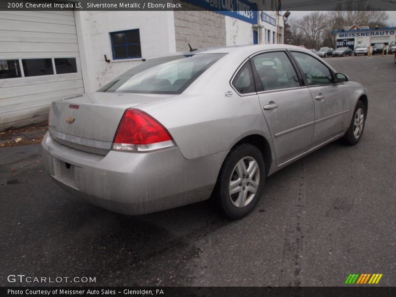 Silverstone Metallic / Ebony Black 2006 Chevrolet Impala LS
