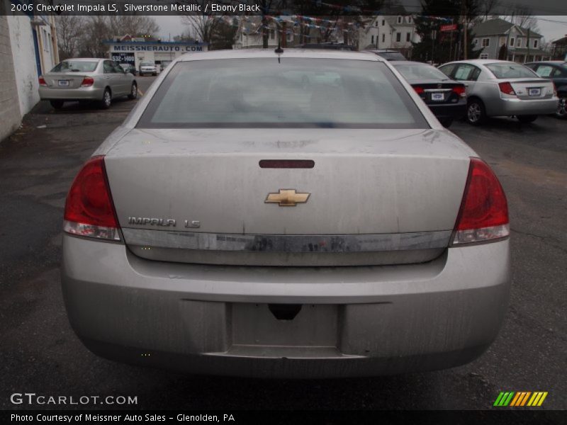 Silverstone Metallic / Ebony Black 2006 Chevrolet Impala LS