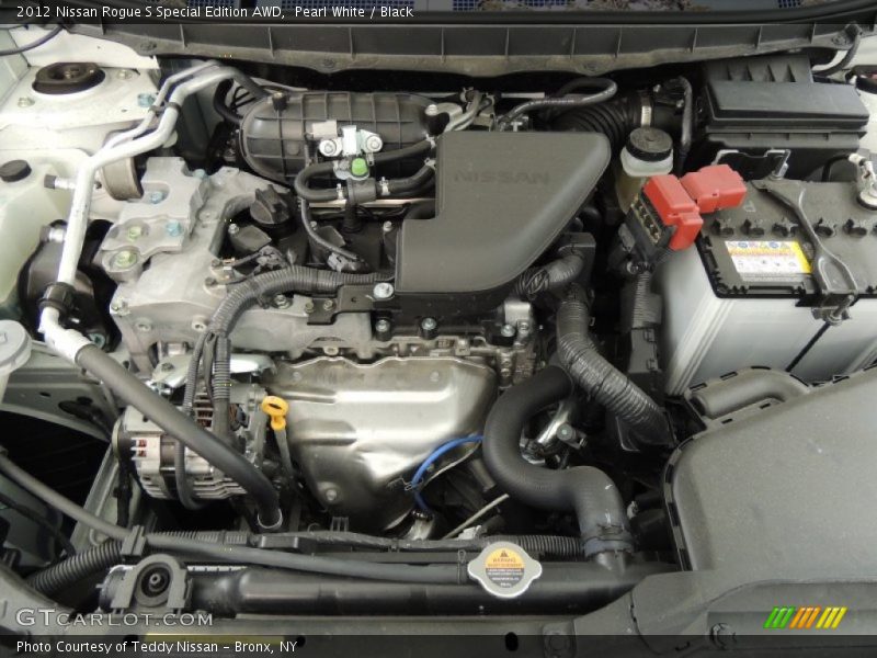 Pearl White / Black 2012 Nissan Rogue S Special Edition AWD