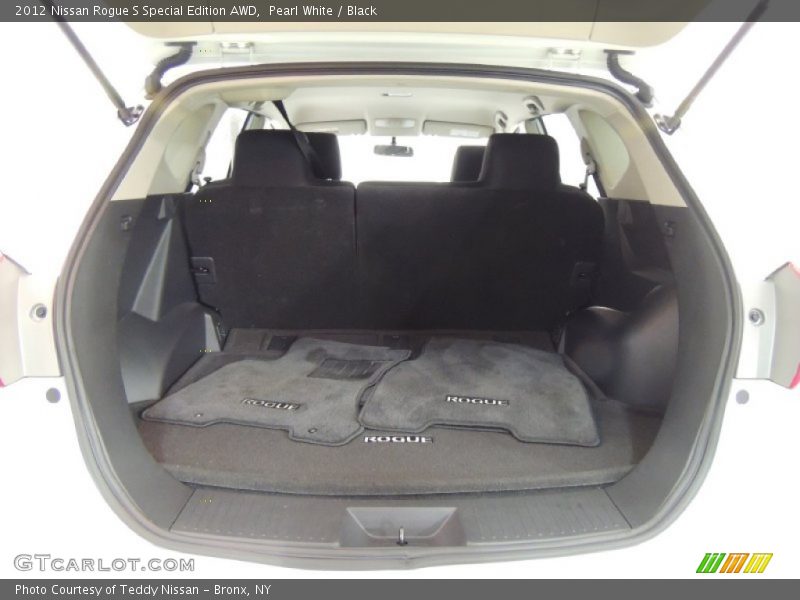 Pearl White / Black 2012 Nissan Rogue S Special Edition AWD