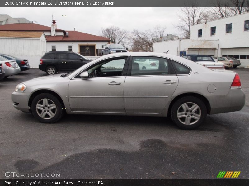 Silverstone Metallic / Ebony Black 2006 Chevrolet Impala LS