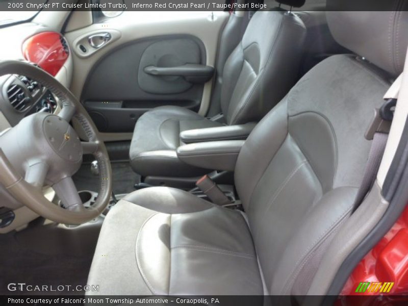 Front Seat of 2005 PT Cruiser Limited Turbo