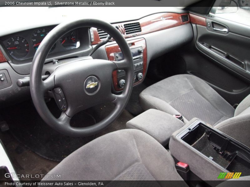 Ebony Black Interior - 2006 Impala LS 