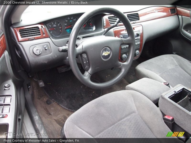 Silverstone Metallic / Ebony Black 2006 Chevrolet Impala LS