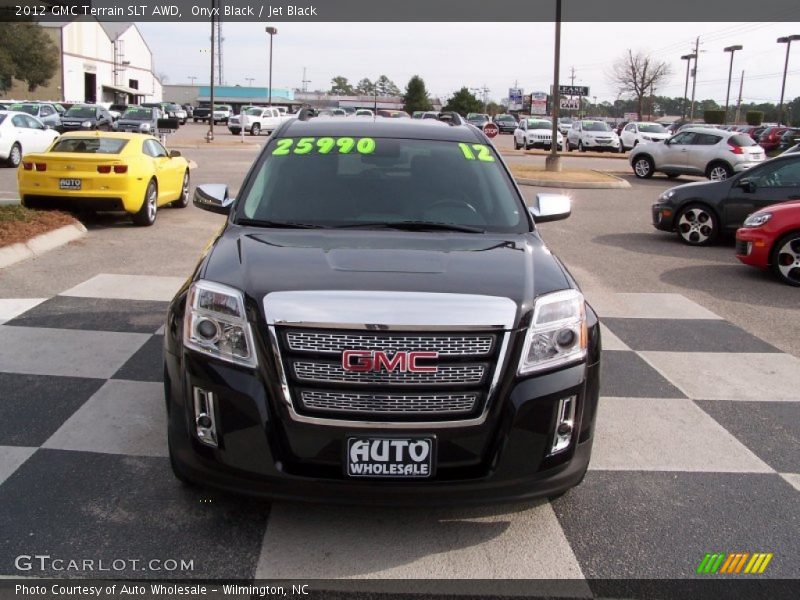 Onyx Black / Jet Black 2012 GMC Terrain SLT AWD