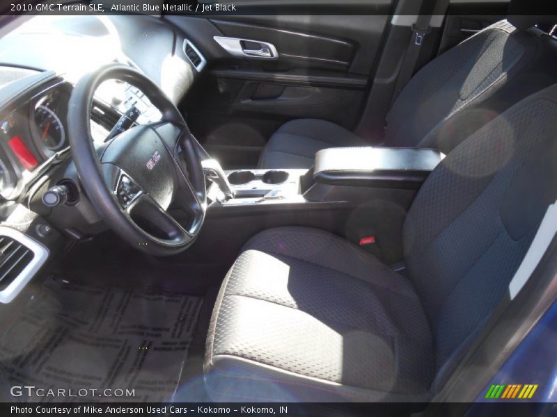 Atlantic Blue Metallic / Jet Black 2010 GMC Terrain SLE